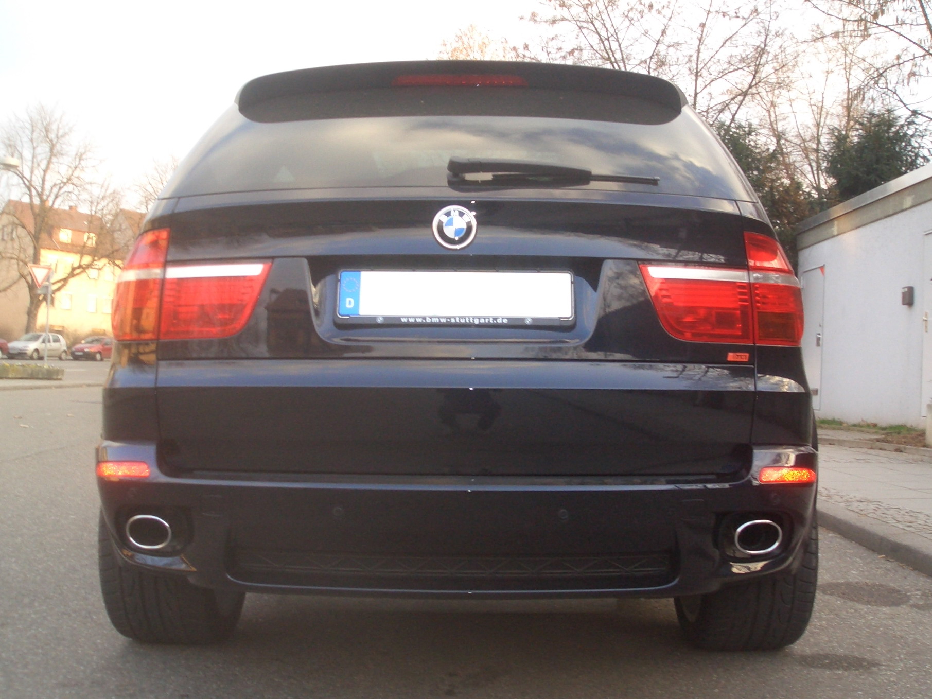 Eisenmann Sport Einddemper voor de BMW X5 (E70) 4.8